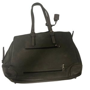 Bugatti Grey Carry-On - Tote Bag with Laptop Case- NWOT!